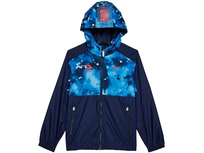 Nike 3BRAND Kids Sideline Badge Print Jacket (Big Kids)