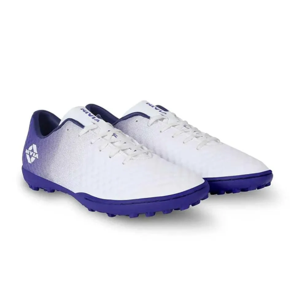 Nivia Oslar 2.0 Football Shoe (White/Purple)