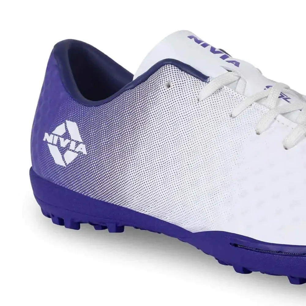 Nivia Oslar 2.0 Football Shoe (White/Purple)