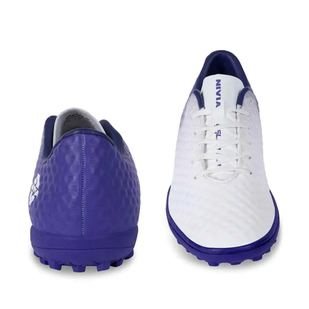 Nivia Oslar 2.0 Football Shoe (White/Purple)