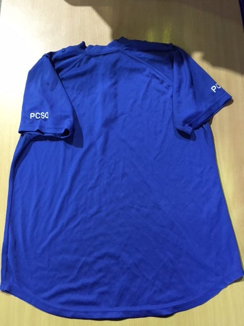 Police Community Support Wicking Top, West Midlands, Royal Blue, Men's Short Sleeve (Used - Grade A)