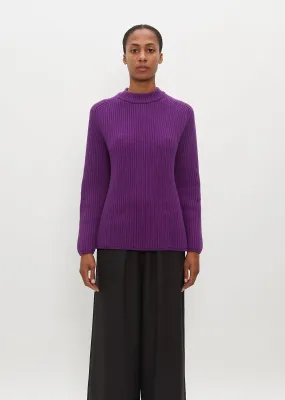 Purple Rain Wool Sweater