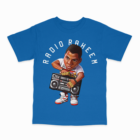 Radio Raheem Royal Blue Limited Edition Tee