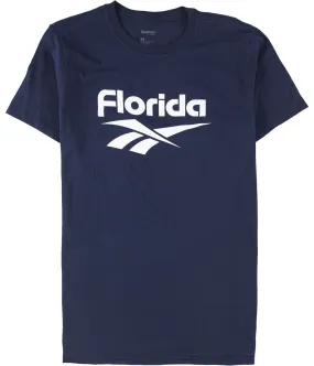 Reebok Mens Florida Logo Graphic T-Shirt