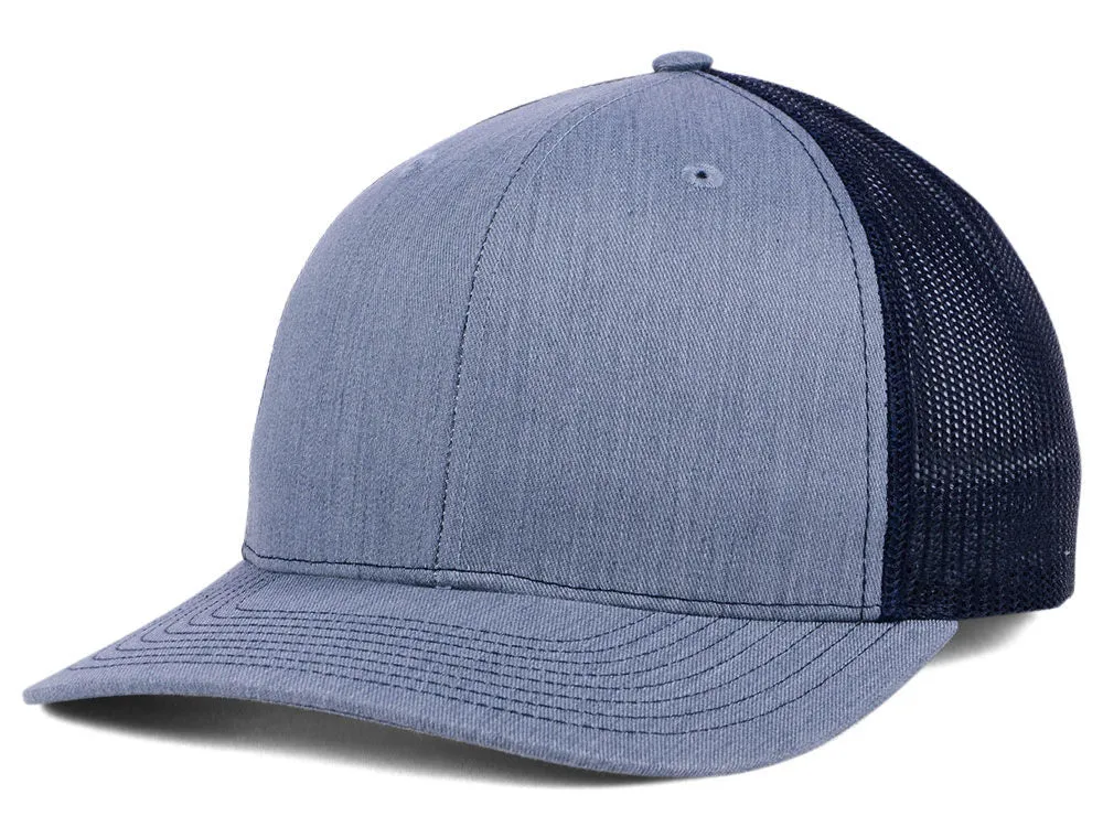 Richardson 112 Trucker - Heather Grey/Navy