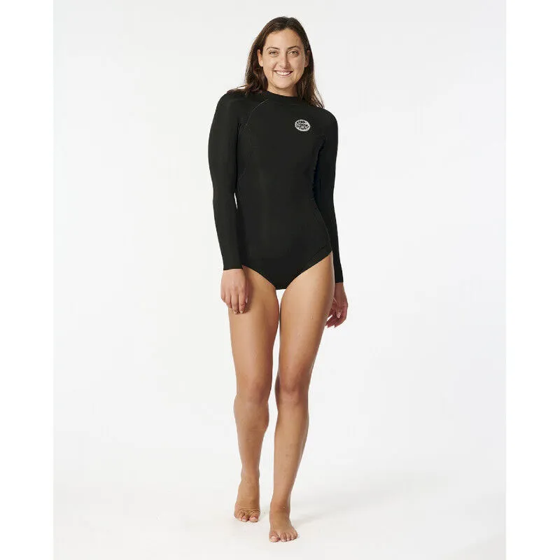 Rip Curl  G Bomb 2.0 1 mm Long Sleeve E-Stiched Back Zip Springsuit - Mute da surf - Donna