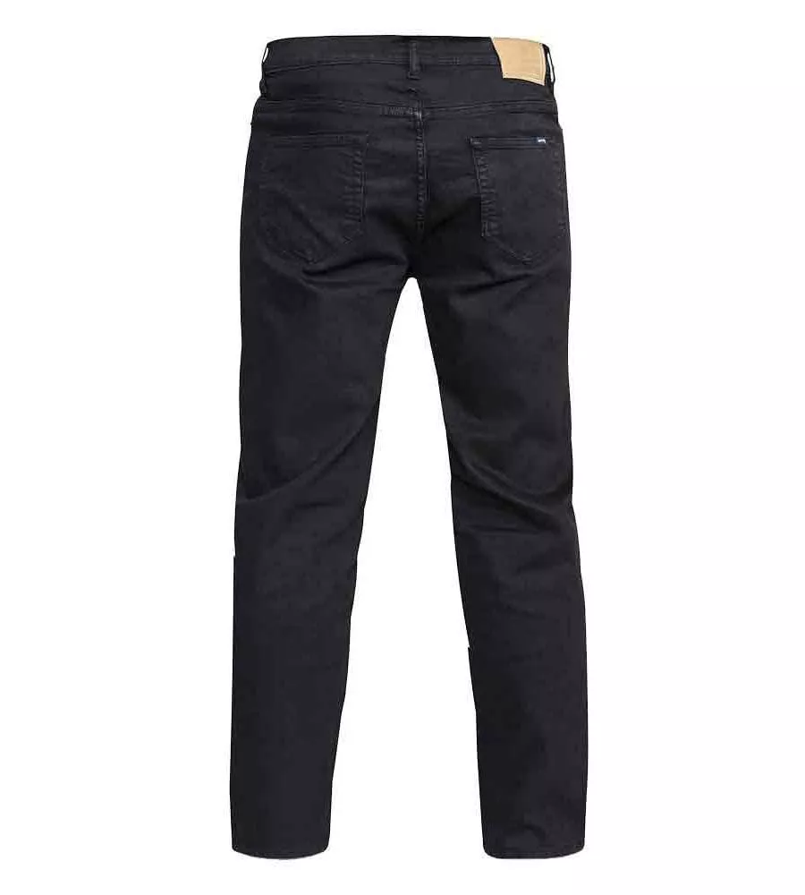 Rockford Big Mens Black Comfort Fit Stretch Jeans (CARLOS BLACK  )