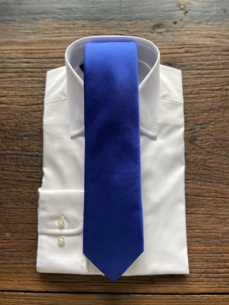 ROYAL BLUE SOLID DERWIN REPPE TIE