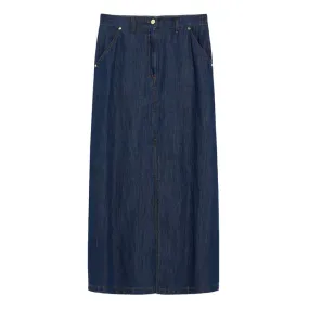 SKIRT VASCO Woman Blue Jeans