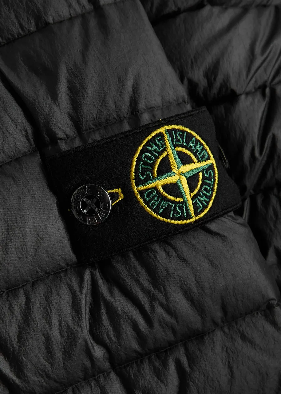 STONE ISLAND KIDS Quilted shell jacket (10-12 years)  -                         -                     -                