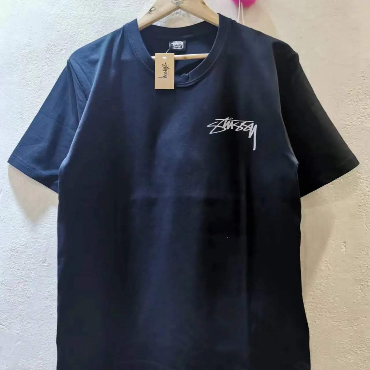 Stüssy Men's Black T-shirt