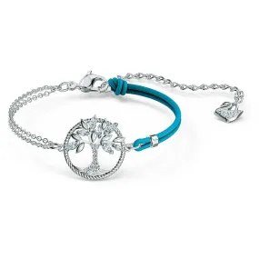 Swarovski SYMBOLIC TREE OF LIFE BRACELET, Blue, Rhodium -5521494