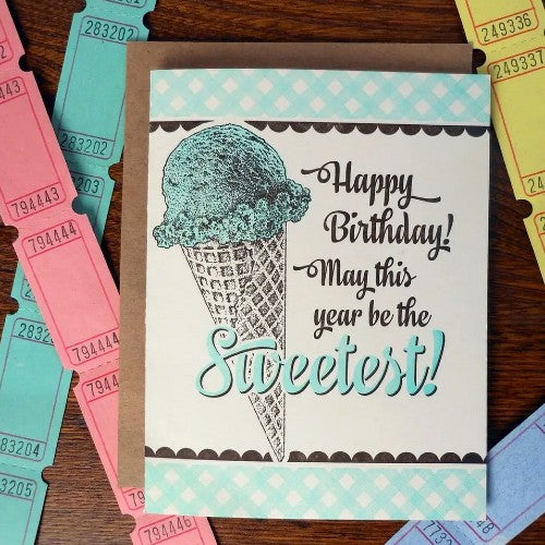 Sweet Birthday Greeting Card