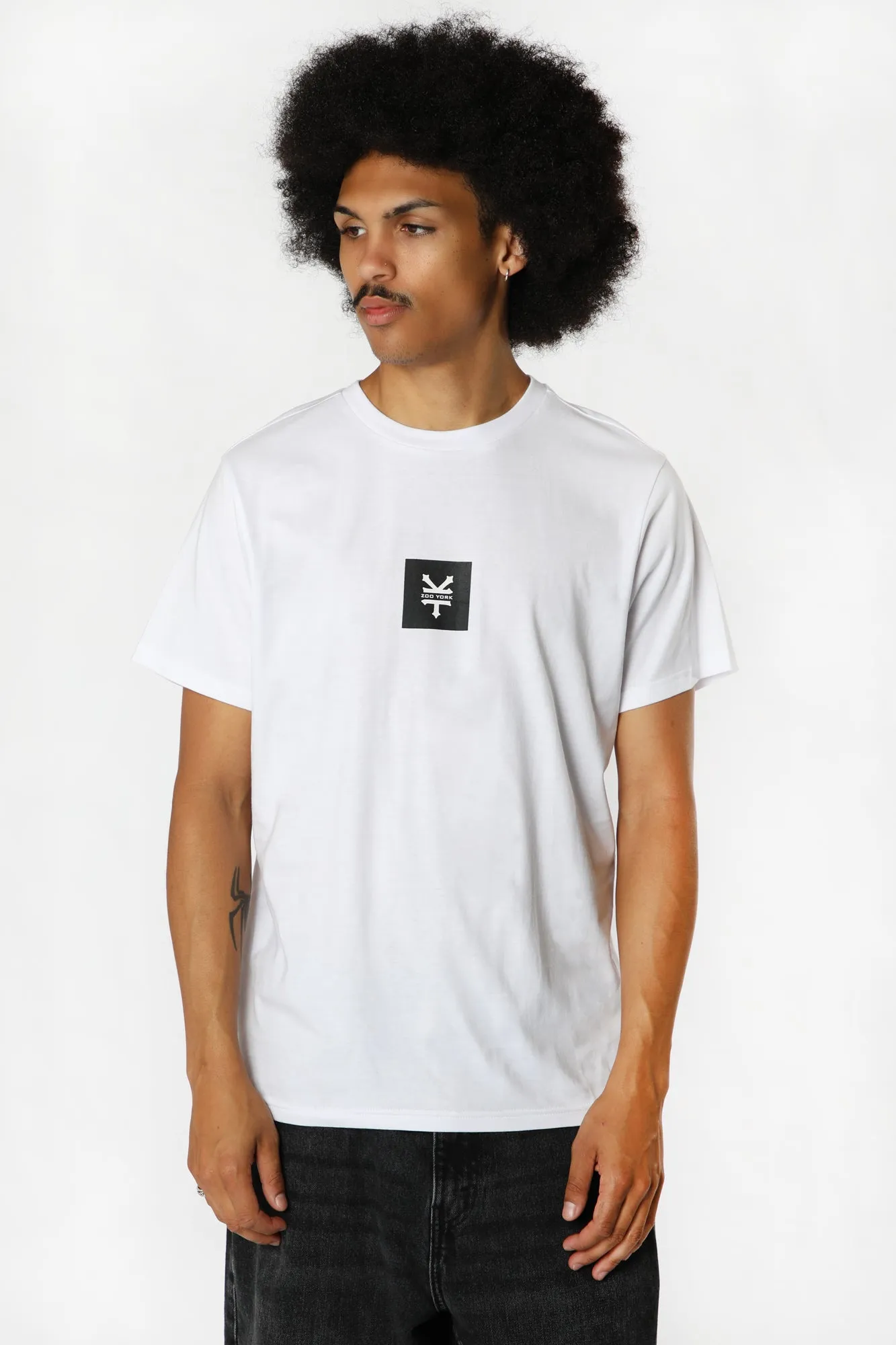 T-Shirt Logo Carré Zoo York Homme