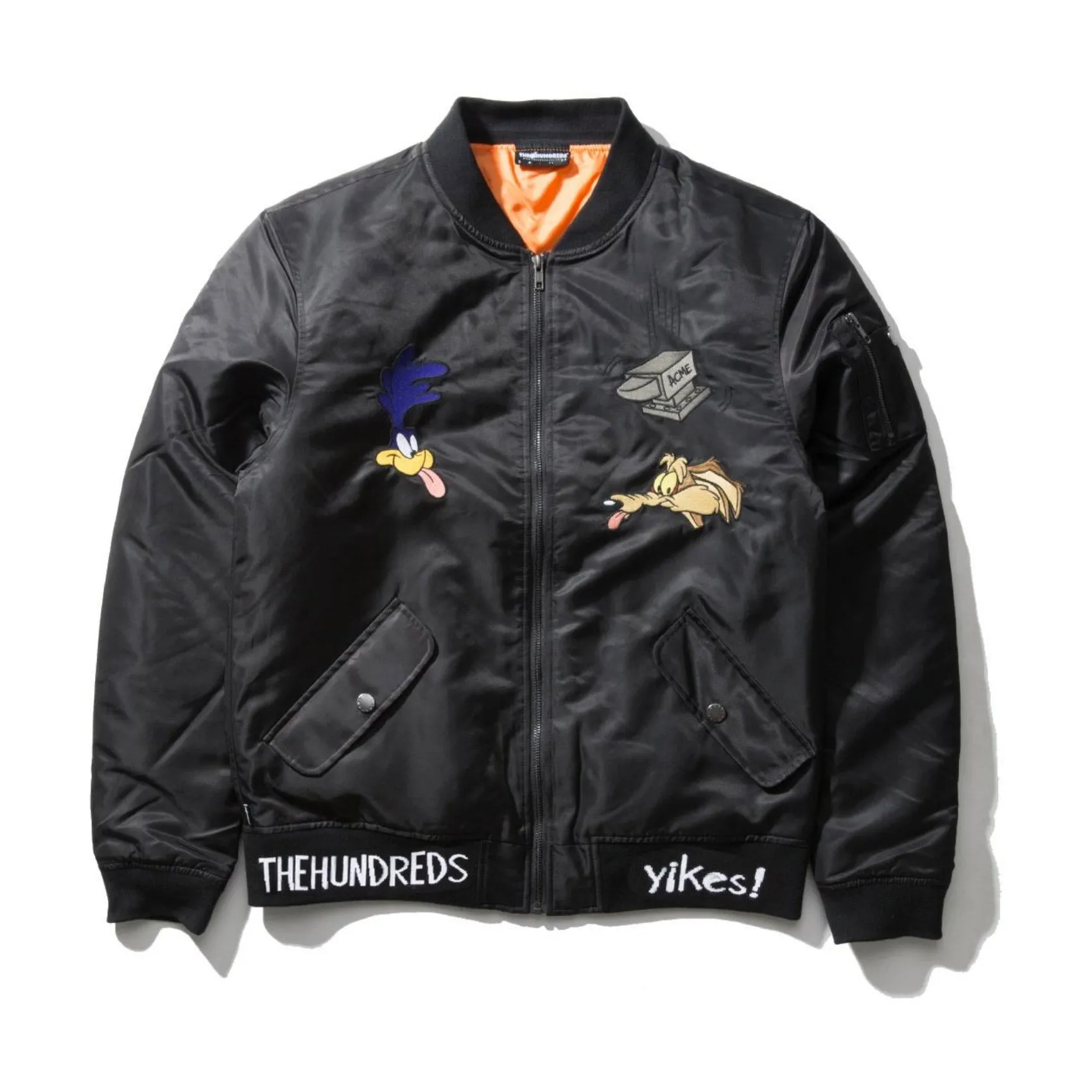 The Hundreds x Acme Operation MA-1 Jacket (Black)