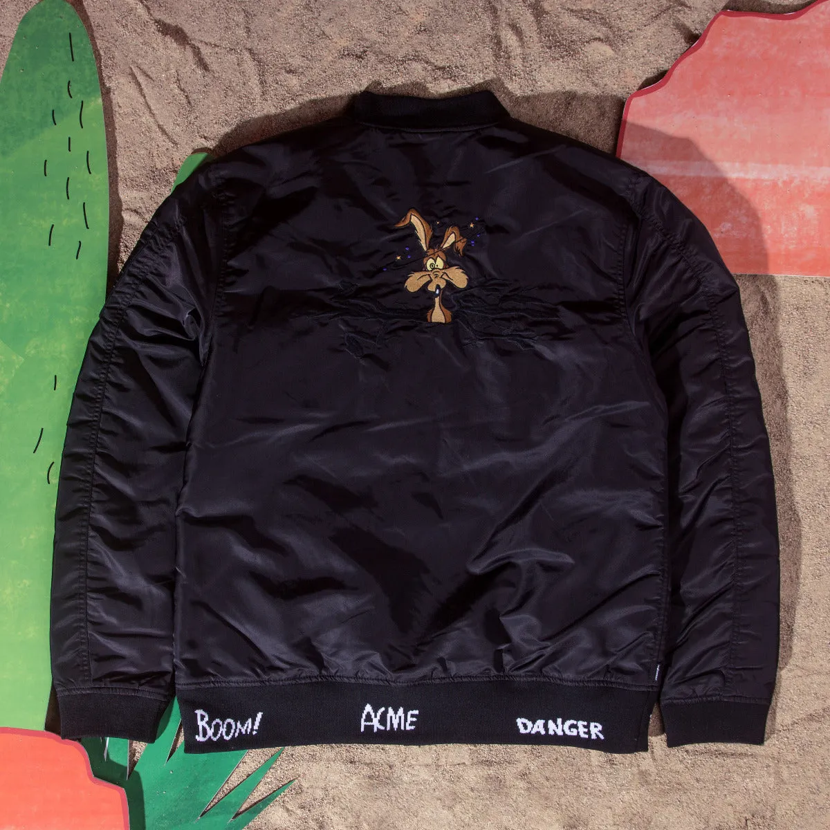 The Hundreds x Acme Operation MA-1 Jacket (Black)