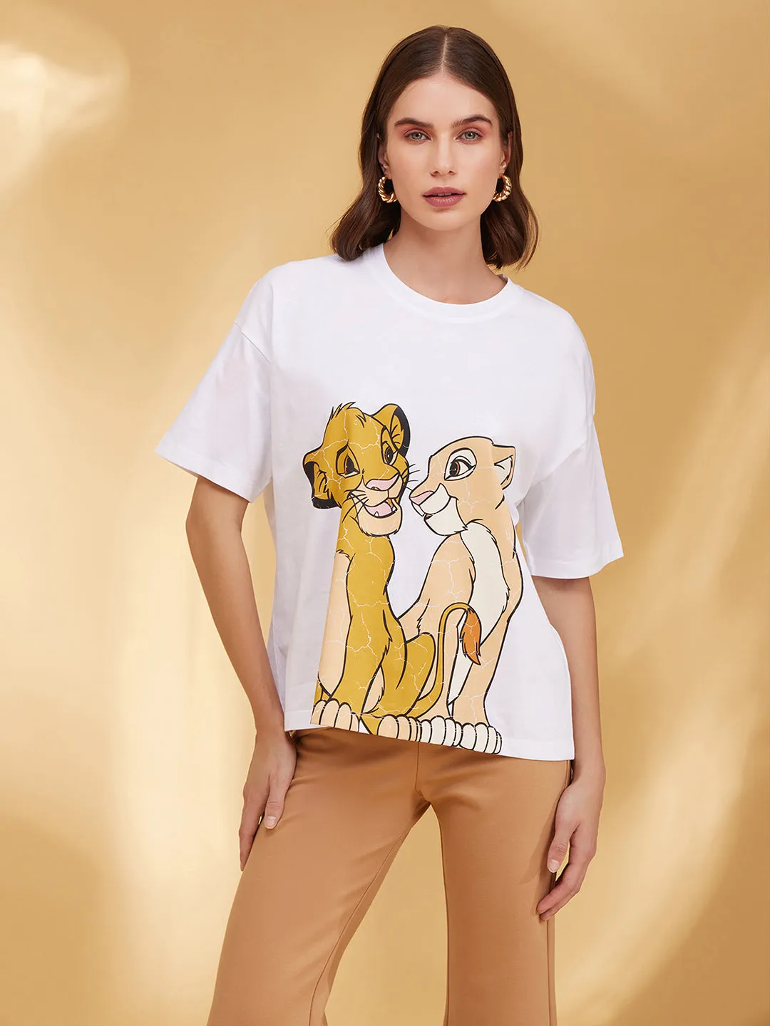 The Lion King  Disney Printed Graphic T-Shirt