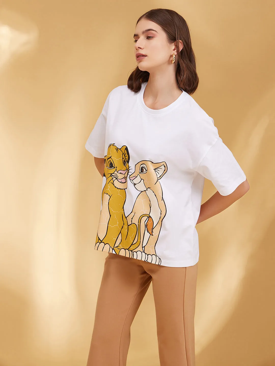 The Lion King  Disney Printed Graphic T-Shirt