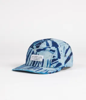 The Quiet Life Monoprint 5 Panel Cap - Blue