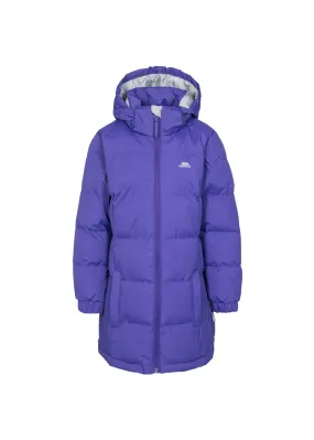 Trespass Girls Purple Kids Tiffy Padded Jacket (2-13yrs)