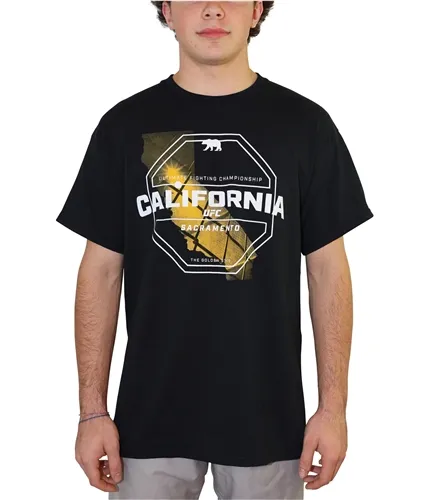 Ufc Mens Sacramento California Graphic T-Shirt