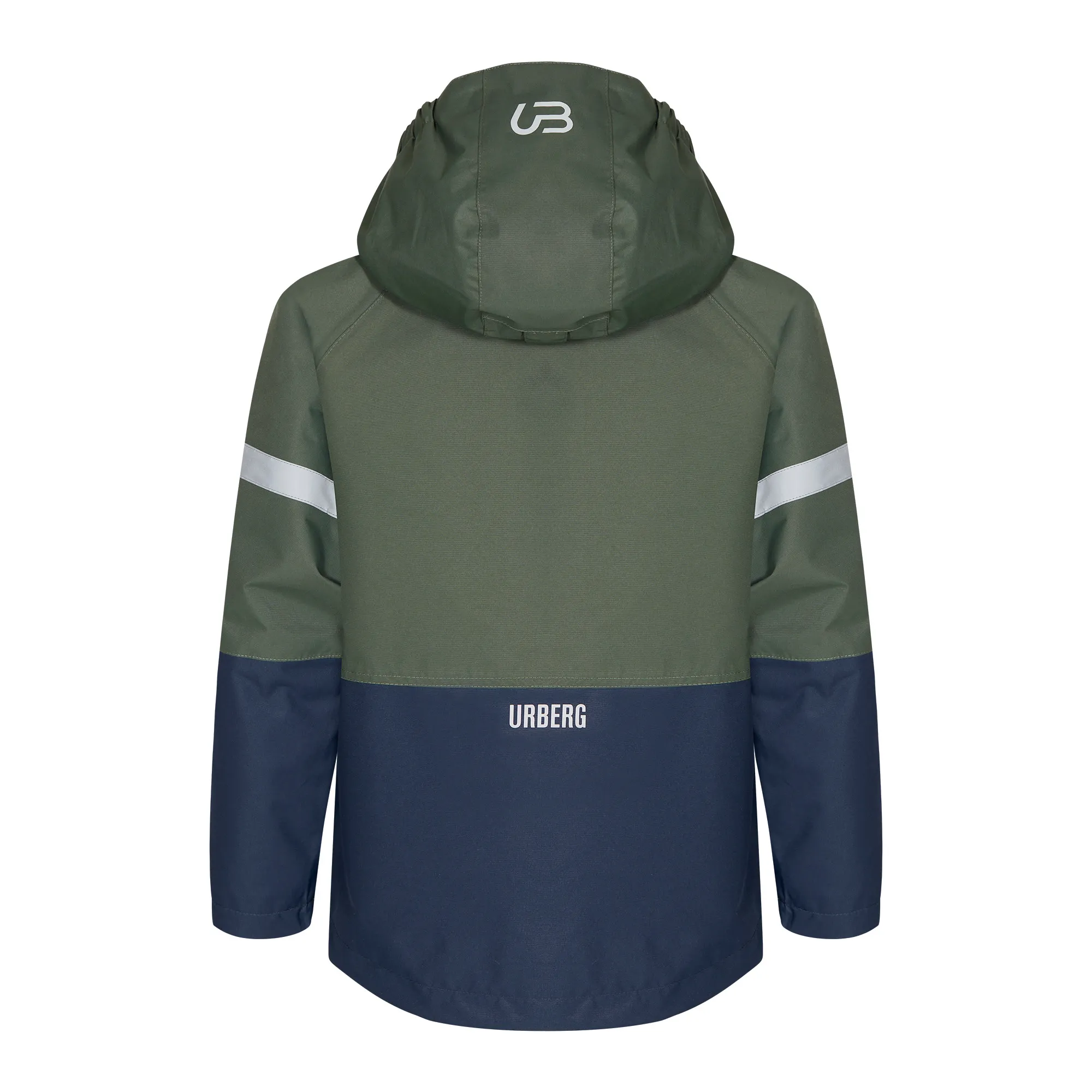 Urberg Kids' Fosnavåg 2L Rain Jacket Kombu Green | Buy Urberg Kids' Fosnavåg 2L Rain Jacket Kombu Green here | Outnort