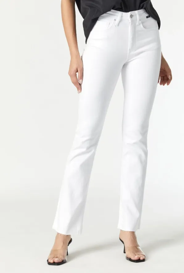 White La Blue Maria Flare Jeans