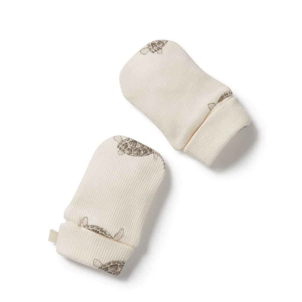 Wilson & Frenchy Tiny Turtle Organic Mittens