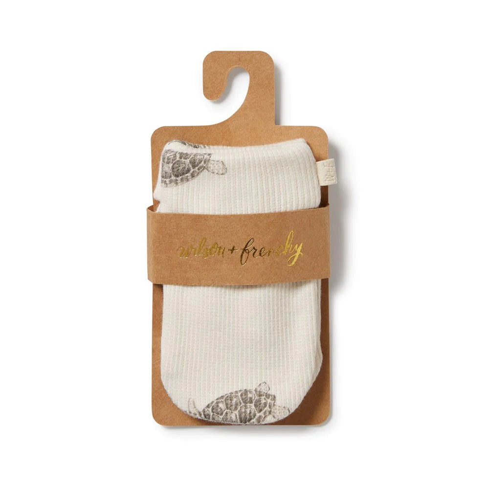 Wilson & Frenchy Tiny Turtle Organic Mittens