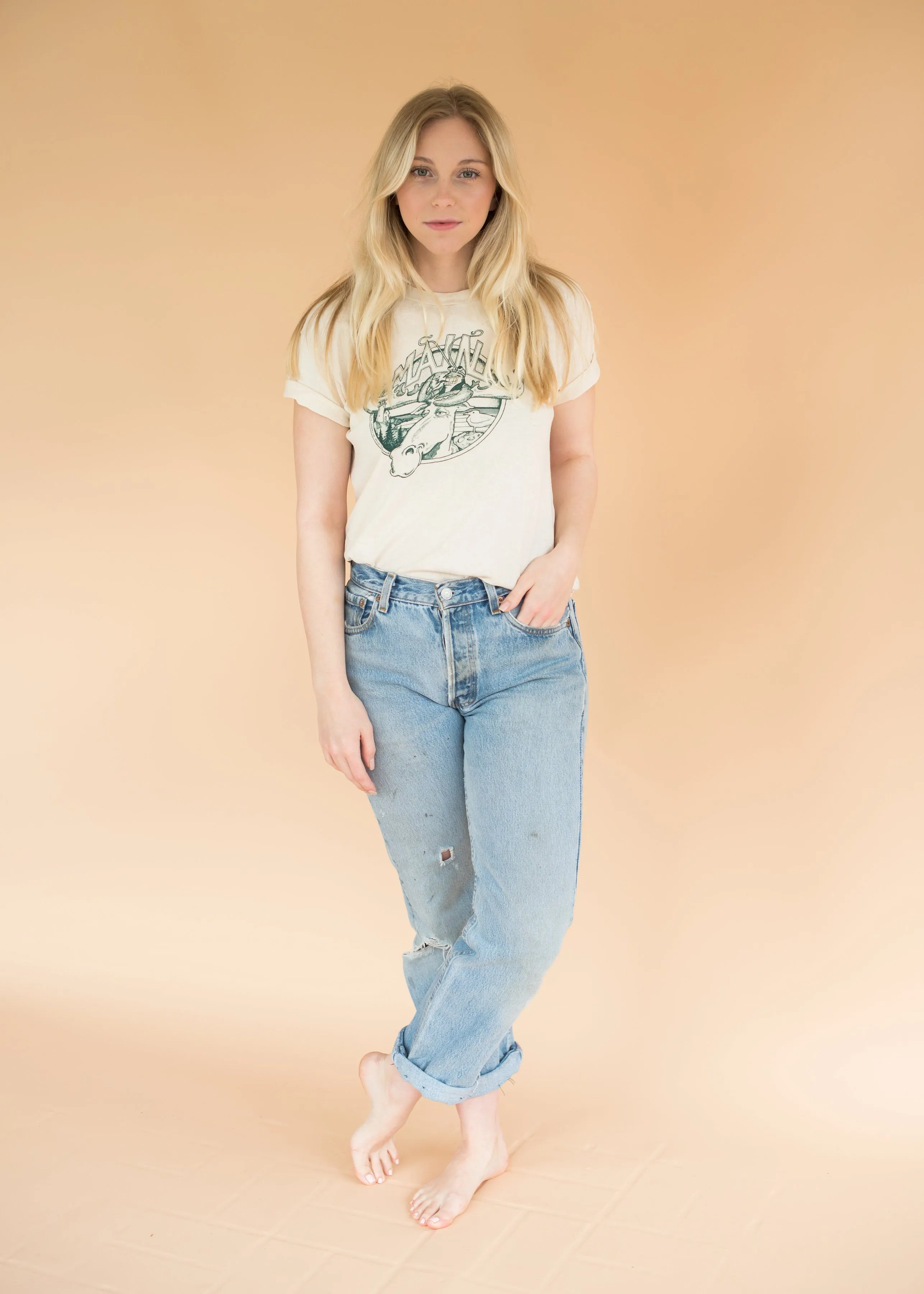 Worn-in Vintage Maine Tee