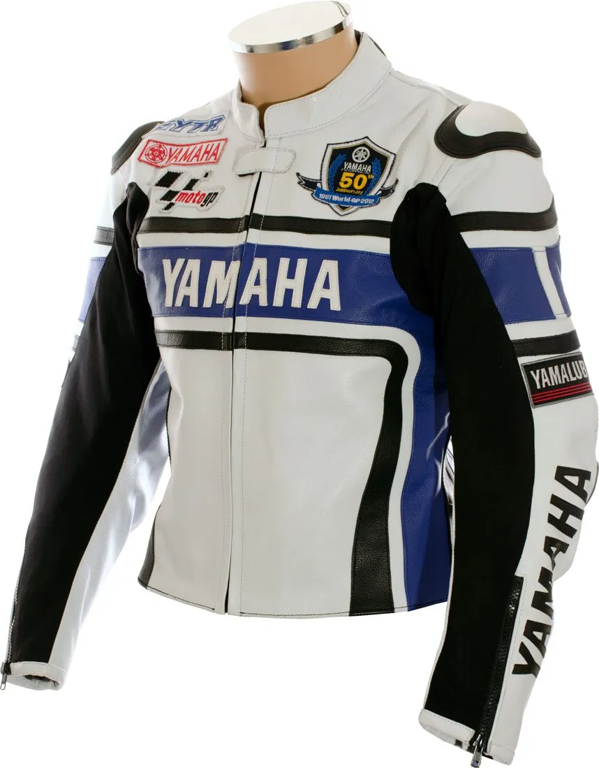 Yamaha R1 Blue Motogp Racing Motorbike Jacket