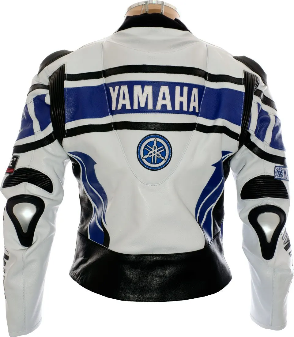 Yamaha R1 Blue Motogp Racing Motorbike Jacket